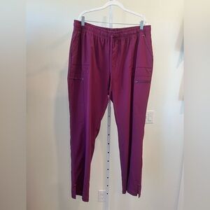 NWOT Scrubstar Men's Scrubs in Burgundy